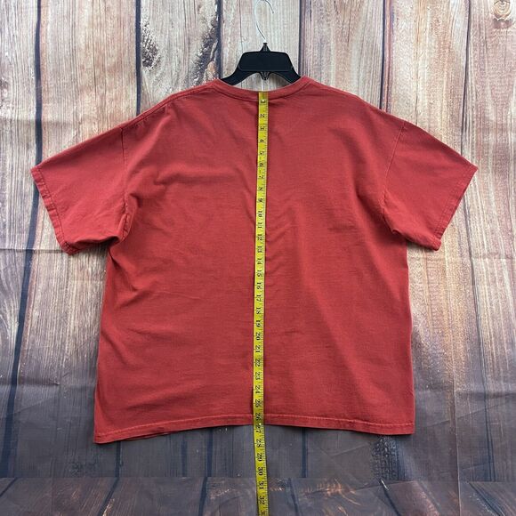 Ohio State Buckeyes T Shirt Mens Size XL Red Vintage 1870 Scarlet Short Sleeve - Picture 6 of 9